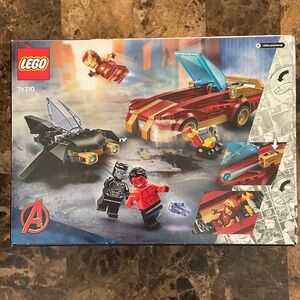 Lego Marvel Super Heroes Iron Man Set - Red, Black, Gold, Blue